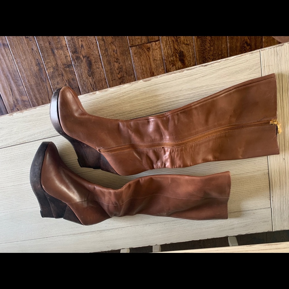 Diane Von Furstenberg Wedge Boots